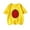 Yellow, variant on Esaierr3-14Y Kids Teen Girls Soft T-Shirt Short Sleeve Tees Youth Summer Soft Cotton TShirts Cartoon Casual T-Shirt