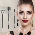 thumbnail image 2 of 3 Pieces Set Eyebrow Brush Eyelash Separator Brow Comb & Lash Spoolie Professional Eye Makeup Tools, 2 of 5