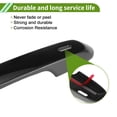 thumbnail image 6 of Unique Bargains Exterior Door Handle Cover Trim Door Handle Cover for Toyota Grand Highlander 2024 2025 2026 Smart Glossy Black 1 set, 6 of 7