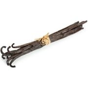 5 Vanilla Beans - Whole Gourmet Grade A Pods for Baking, Homemade Extract, Brewing, Coffee, Cooking - (Tahitian)