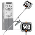thumbnail image 1 of Termómetro digital Candy Craft911 con clip para ollas y pantalla LCD, color gris, 1 of 7