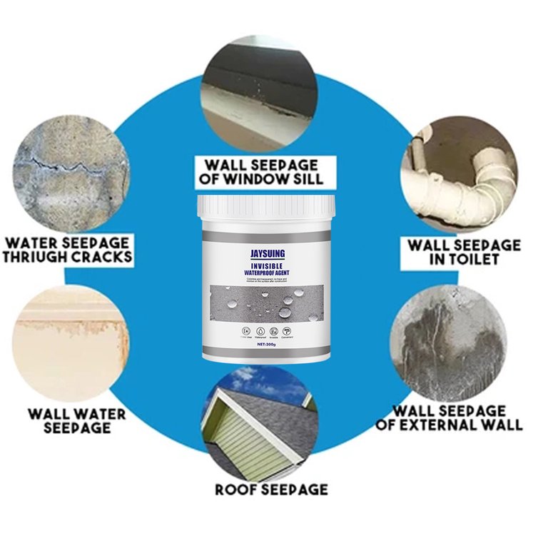 Alloet Sealer Mighty Paste Polyurethane Coating Waterproof Transparent Glue  (300g) 