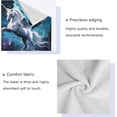 thumbnail image 4 of Coolnut Unicorn Bathroom Towel Set Absorbent Soft 3-Piece Bath Towel Hand Towel Washcloth Decorative Towels for Bathroom Gym Hotel Beach Swimming Pool Washcloth Gift, 4 of 7