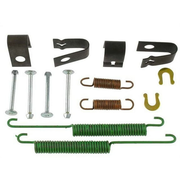 Rear Drum Brake Hardware Kit - Compatible with 1996 - 2015 Honda Civic 1997 1998 1999 2000 2001 2002 2003 2004 2005 2006 2007 2008 2009 2010 2011 2012 2013 2014