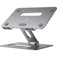 thumbnail image 1 of Soporte laptop, brocoon Soporte ajustable escritorio, Soporte aluminio ventilado, compatible MacBook Air, HP y más, 10-17 pulgadas, 1 of 3