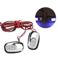 thumbnail image 1 of Trayknick 1 Pair Auto LED Light Windshield Windscreen Jet Spray Nozzle Wiper Washer Lamp, 1 of 13