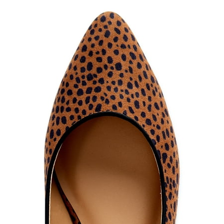 time and tru snakeskin flats
