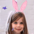 thumbnail image 4 of Miangastore 1Pcs Plush Design Rabbit Ear Headband Soft Fleece For Infants Toddlers Teens And Adults, 4 of 8