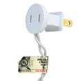 thumbnail image 2 of Set of 100 Clear and Frosted Candlelight Mini Christmas Lights 4.25" Spacing - White Wire, 2 of 2