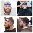 thumbnail image 2 of 2 Pcs Guides de Coupe de Cheveux Col Rasage Gabarit Réglable Guide de Décoloration en Silicone, 2 of 8