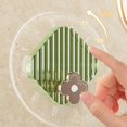 thumbnail image 4 of No Punching Green Dormitory Miscellaneous Items Hooks Jewelry Hanging Hooks Wall Mounted Bathroom Clothes Wall Mounted Racks 4pcs, 4 of 5