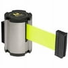 Lavi Industries 50-41300SA-FY-S7 Wall Mount 13 ft. Retractable Belt Barrier, Fluorescent Yellow