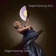 thumbnail image 2 of WJJIAO 6 Pieces Handheld Folding Fans, Oriental Folding Fan for Ladies, Silk Folding Fans with Bamboo Frames for Dancing Wedding Party Props Decoration, 2 of 4