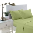 thumbnail image 4 of Porch & Den  Jenshire Greek Key Embossed Bed Sheet Set Sage King, 4 of 5