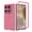 Hot Pink, variant on Magnetic Compatible with Motorola Razr Fold  Case, [Translucent Matte] Shockproof Protective Phone Cover