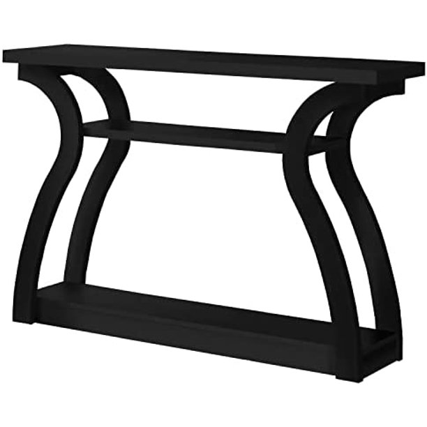 Monarch Specialties I CONSOLE TABLE, BLACK