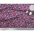 thumbnail image 2 of Soimoi Blue Cotton Jersey Fabric Lips Women Printed Craft Fabric by the Yard 58 Inch Wide, 2 of 3