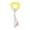 B003- Yellow, variant on Pet Chew Supply, Dog Tug of War Toys, Dog Dental Chew, Dog Chew Toys for Small Dogs, Pink 7X3 Inch Braided Knot Tug Rope Toys, for Puppy Teeth, Interactive Bonding Time and No