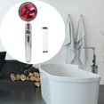 thumbnail image 3 of Cabezal de presurizado de mano con rotación de 360 ​​grados con boquilla rociadora de ventilador Cabezal de de baño para niños rojo Baoblaze Cabezal rociador, 3 of 8