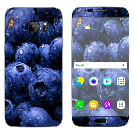 - Skins Decals For Samsung Galaxy S7 Edge / Blueberry, Blue Berries