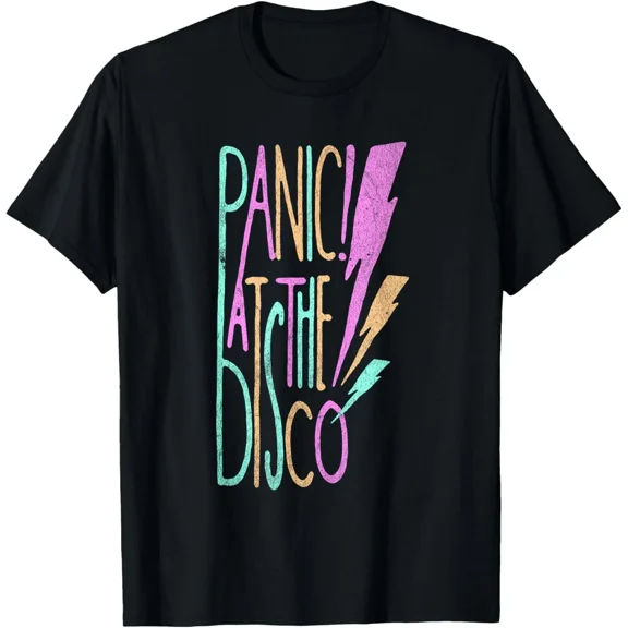 Panic At The Disco Lightning Music Band Graphic Unisex T-Shirt up to size 5XL