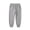 🆑428_Gray, variant on Puyaiuu Boys Girls 1-14 Years Old Fall Winter Solid Color Elastic Waist Jogger Sweatpants With Side Pockets Loose Fit Casual Sports Tapered Long Pants Gift