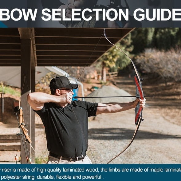62" Archery Recurve Bow And Arrow For Adults Hunting & Target Shooting