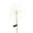A, variant on Outdoor Solar Powered Dandelion Shape LED Garden Stake Light, Waterproof Metal Decorative Lighting for Yard Pathway and Lawn, color Changing Landscape Lamp for Backyard Party Decor