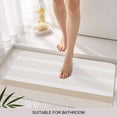 thumbnail image 3 of Brown Stripe Door Mat&nbsp;Indoor Outdoor Entrance, Non Slip Small Rug for Kitchen Bathroom Entryway Rug, Modern Rustic Horizontal Brown Striped Washable Doormat Floor Mat for Office 18x30 Inch, 3 of 8