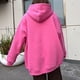 thumbnail image 5 of Sudadera con capucha Hip Pop de Color sólido para mujer ropa holgada de otoño con traje de calle con bolsillo, 5 of 8