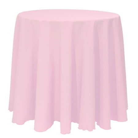- Ultimate Textile 90-Inch Round Polyester Linen Tablecloth
