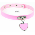 thumbnail image 4 of Collar con colgante de amor gótico, estilo anime, rock, harajuku, punk, de cuero, 4 of 5