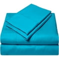 thumbnail image 2 of Universal After Berth Boating Sheet Set - Universal After Berth 600 TC Sheet Set - Egyptian Cotton - USA Boat Bedding - Boat After-Berth Bedding - Great Gift for Boaters - 8 Inch Drop, Turquoise, 2 of 2