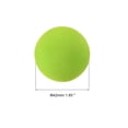 thumbnail image 2 of Uxcell EVA Sponge 42mm Exercise Flight Swing Practice Golf Foam Balls Green 20 Pcs, 2 of 5