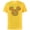 Yellow, variant on Disney Mickey Mouse Icon Red and Green Holiday - Short Sleeve Cotton T-Shirt for Adults - Customized-Black