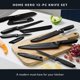 thumbnail image 2 of Juego de cuchillos de cocina Home Hero de acero inoxidable con alto contenido de carbono, 12 piezas, 2 of 8