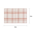 thumbnail image 7 of Home Decor Collection Rustic Gingham Outdoor Layering Mat, 24"x36", 7 of 7