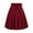 Wine, variant on Zunfeo Pleated Skirts for Women 2025 High Waist Midi Skirts Vintage Summer A-line Skirts for Daily Going Out Pink S