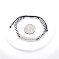 thumbnail image 5 of Faith Over Fear Bracelets, Gear-Shaped Hematite Silver Color Cuff Bracelets Inspirational Gifts for Women and Men Y2300 (White), 5 of 7