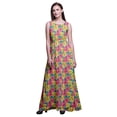 thumbnail image 1 of Bimba Robe Longue Imprimée Florale pour Femmes Robe de Soirée-Large, 1 of 6