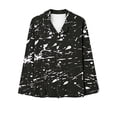 thumbnail image 4 of XFYSSS Ensemble de Pyjama Décontracté pour Femmes, Mode Imprimée, Manches Longues, Col Rabattu, 4 of 4