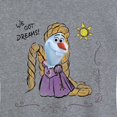 thumbnail image 3 of Frozen - Olaf Presents - Olaf Tangled - Women's Short Sleeve Graphic T-Shirt, 3 of 5