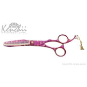 Kenchii Pink Poodle Grooming Shears (44T 7.0" Thinner) KEPP44T