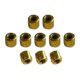 thumbnail image 2 of Anillo de cerámica de guía de caña de pescar Cola 10 Uds Cilíndrico Dorado 04, 2 of 5