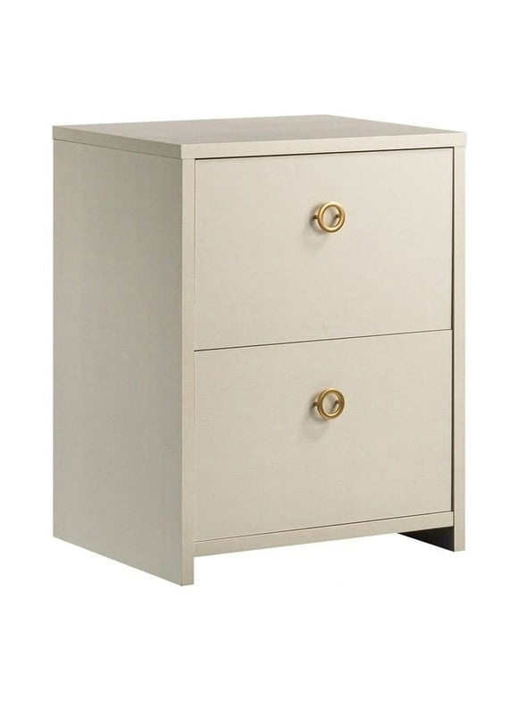 Sauder Grand Coast Engineered Wood Lateral File in Dove Linen/Off White Finish
