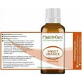 thumbnail image 2 of Sweet Orange Essential Oil 1 oz / 30 ml. 100% Pure Natural Undiluted Therapeutic Grade Citrus Sinensis, Cold Pressed From Fresh Orange Peel, Aromatherapy Diffuser, Relaxation, Calming, Natural Cleaner, 2 of 5