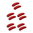 thumbnail image 3 of Baohd Soft And Comfortable Office Chair Armrest Covers Dustproof Wide Application Wear-resistant Polyester Winered 5Set, 3 of 6