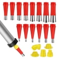 thumbnail image 1 of 1 Ensemble Embouts de Calfeutrage Buses d'Extension Fournitures de Calfeutrage Outils de Finition de Calfeutrage Embouts de Précision avec Connecteurs, 1 of 5