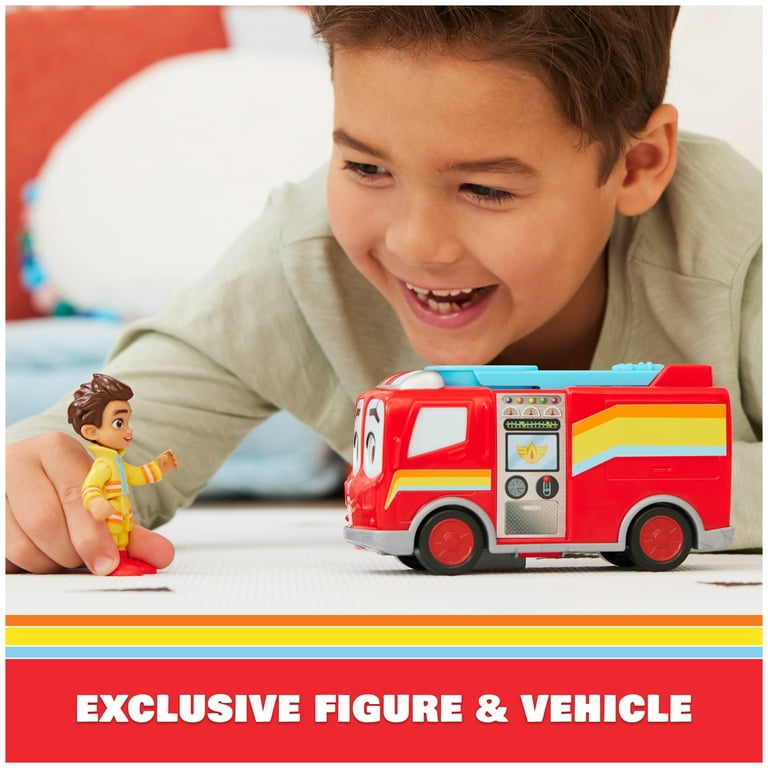 Disney Junior Firebuds, Violet and Axl Diecast Metal Ambulance Toy, Kids  Toys for Boys and Girls Ages 3 and up