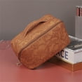 thumbnail image 5 of Xihbxyly Neceser de Viaje para Maquillaje, Espacioso Organizador de Cosméticos con Asa, Resistente Al Agua, Ideal para Guardar Artículos de Tocador, Joyas y Dispositivos Electrónicos, Perfecto para U, 5 of 5